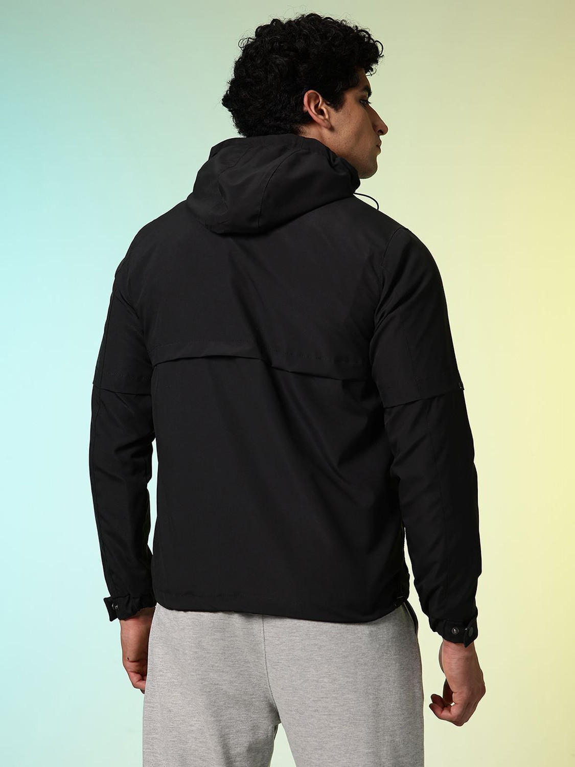 Image of HRX by Hrithik Roshan Men Solid Tailored Jacket