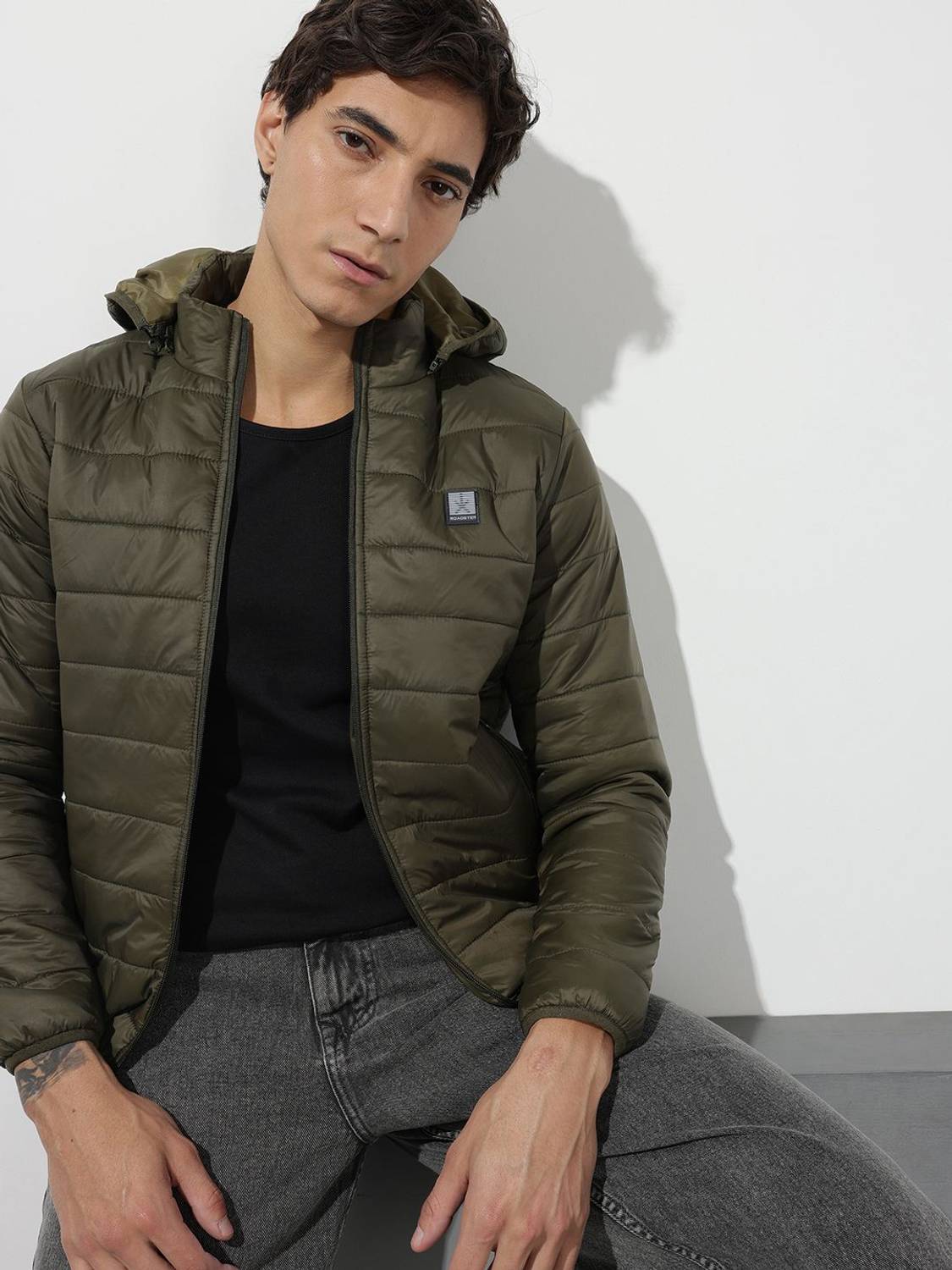 Roadster Full Sleeve Solid Men Jacket - Image 1