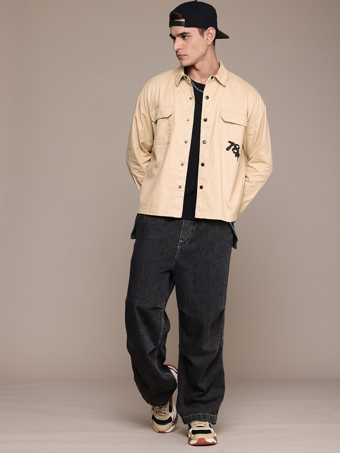 Image of Roadster Full Sleeve Printed Men Jacket