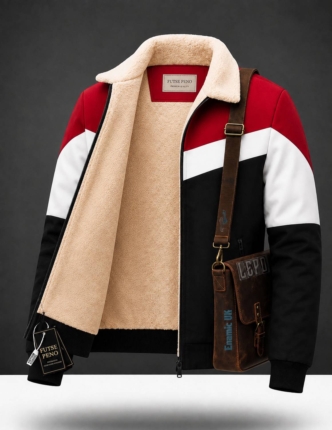 FUTSE PENO Full Sleeve Solid Jacket - Image 1
