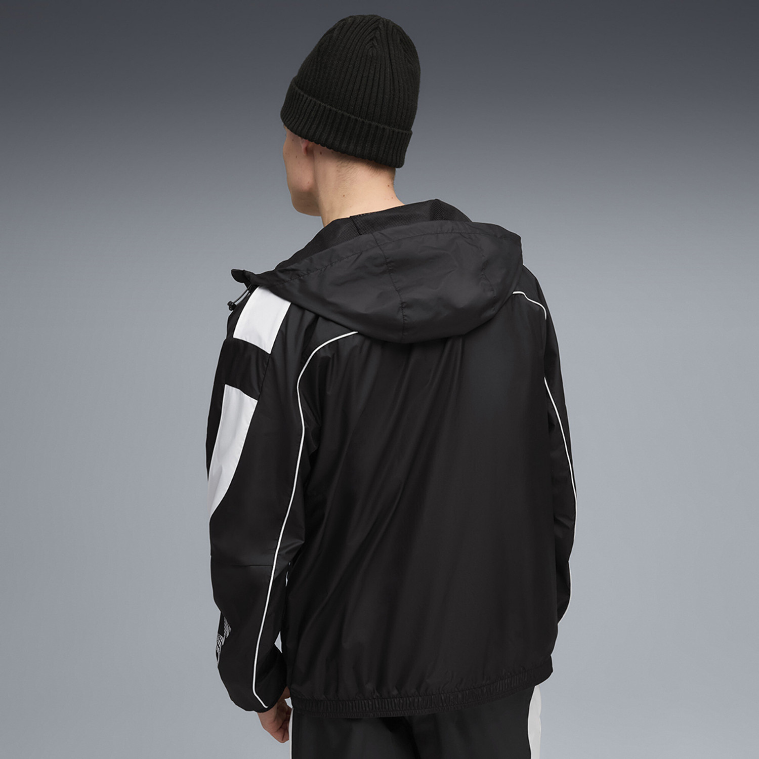 Image of PUMA Full Sleeve Printed, Colorblock Men Jacket
