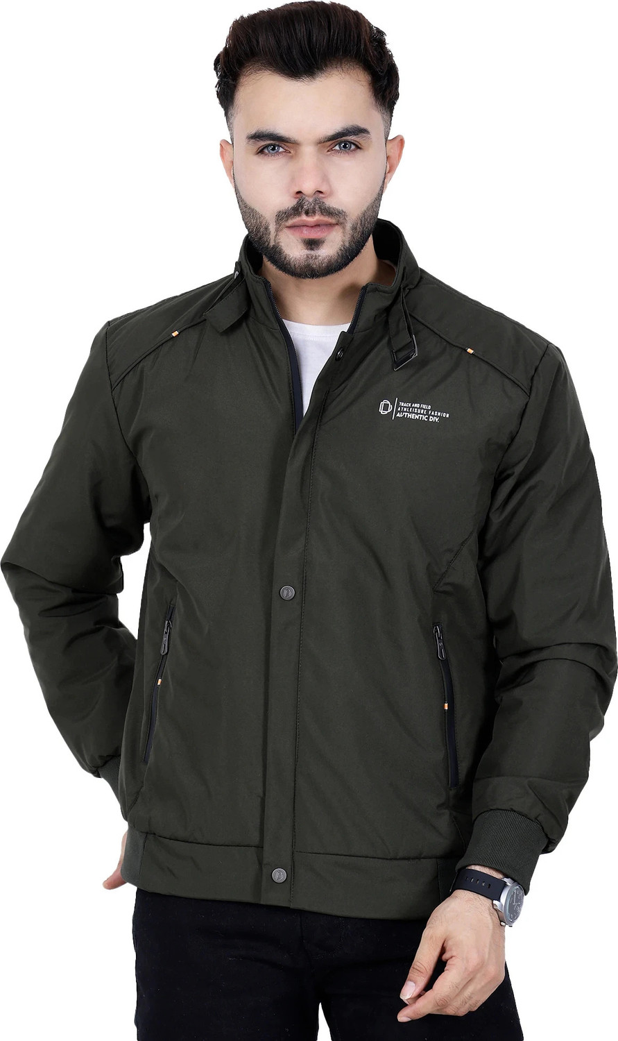 Image of Dollar Full Sleeve Solid Men Jacket