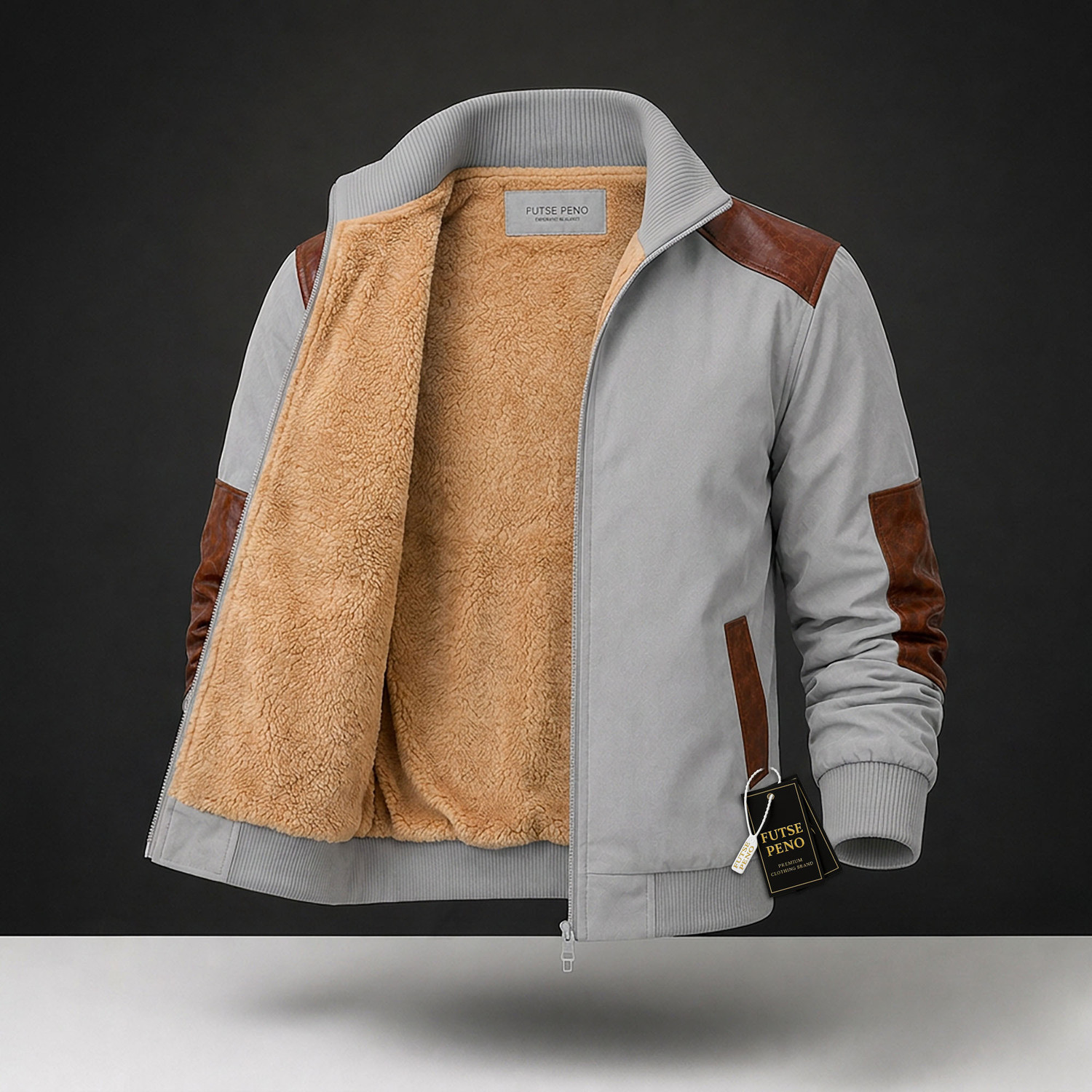 Image of FUTSE PENO Full Sleeve Colorblock Men Jacket