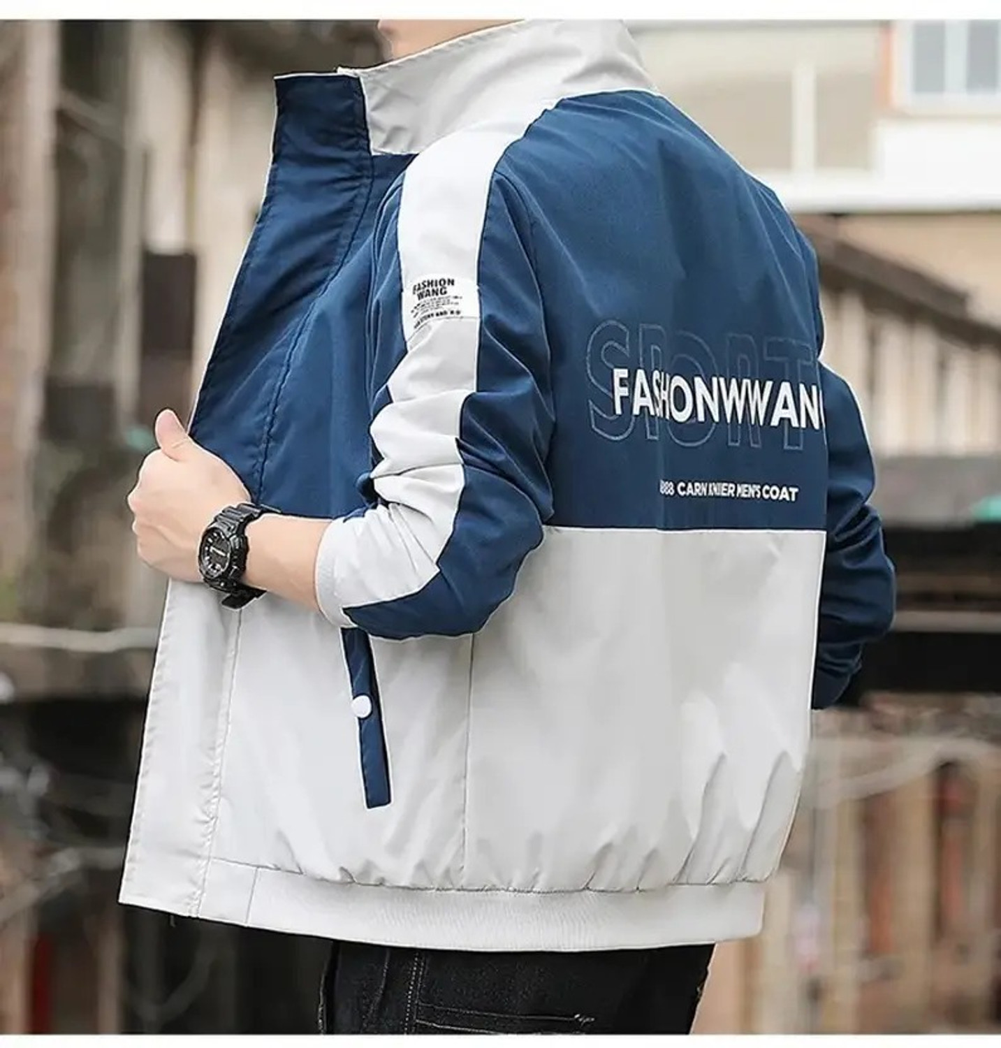 Image of ROXFID Full Sleeve Colorblock Men Jacket