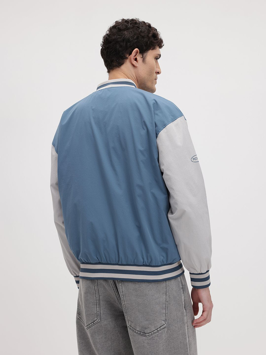 Image of Roadster Full Sleeve Embroidered Men Jacket
