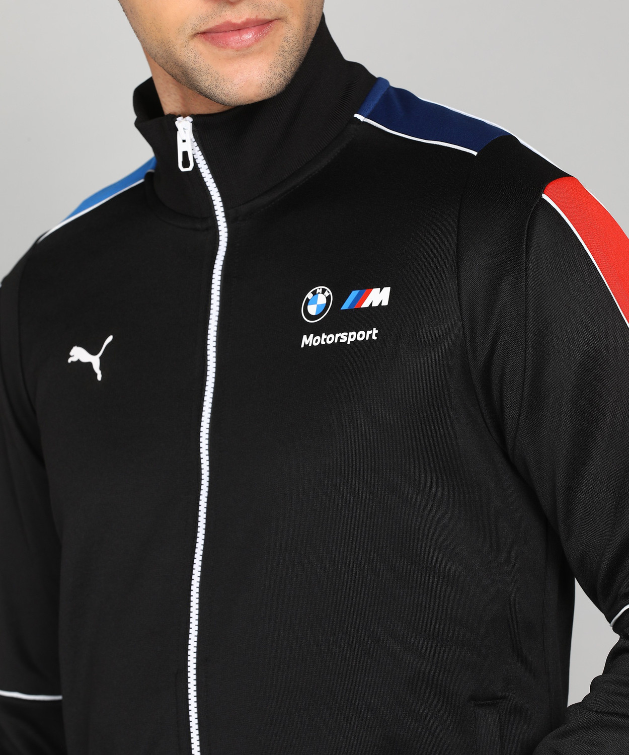 Image of PUMA Full Sleeve Colorblock Men Jacket