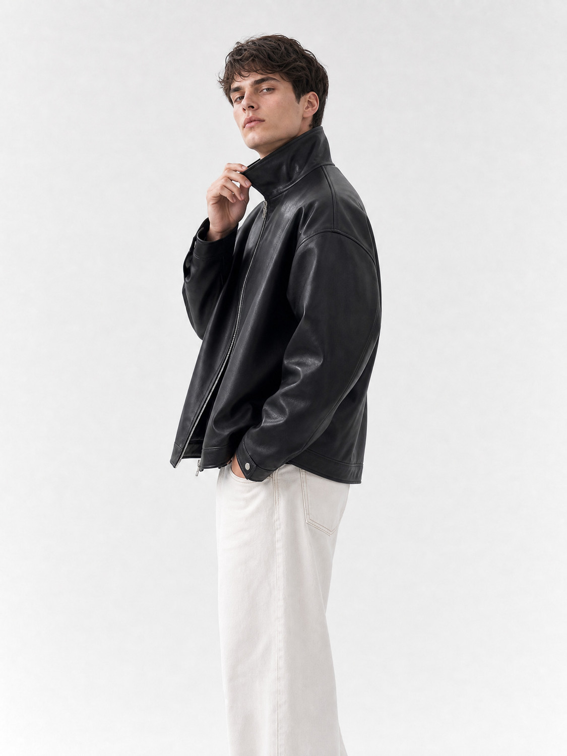 Image of Elite Fame Full Sleeve Solid Men Jacket