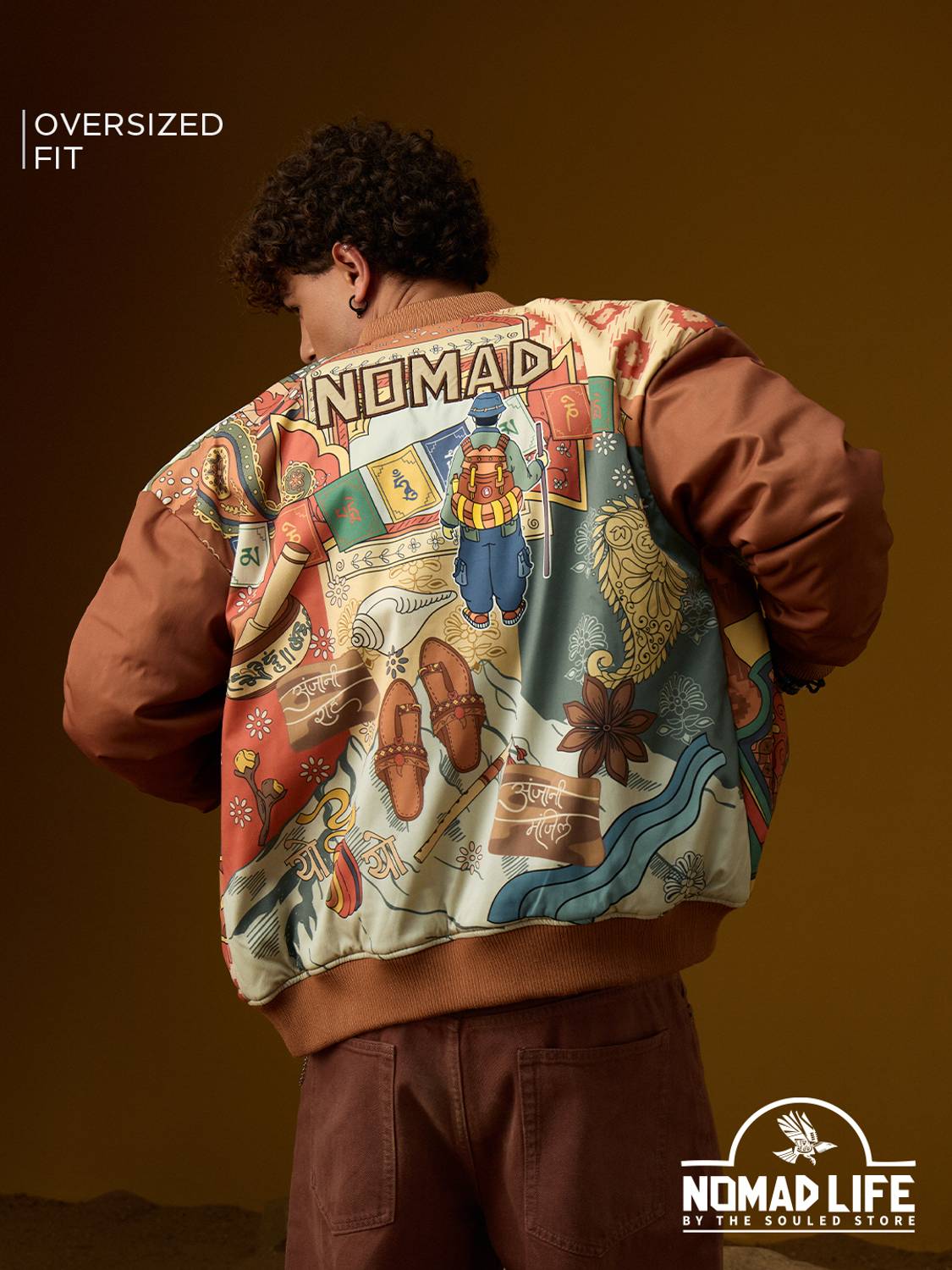 The Souled Store Full Sleeve Graphic Print Men Jacket - Image 2
