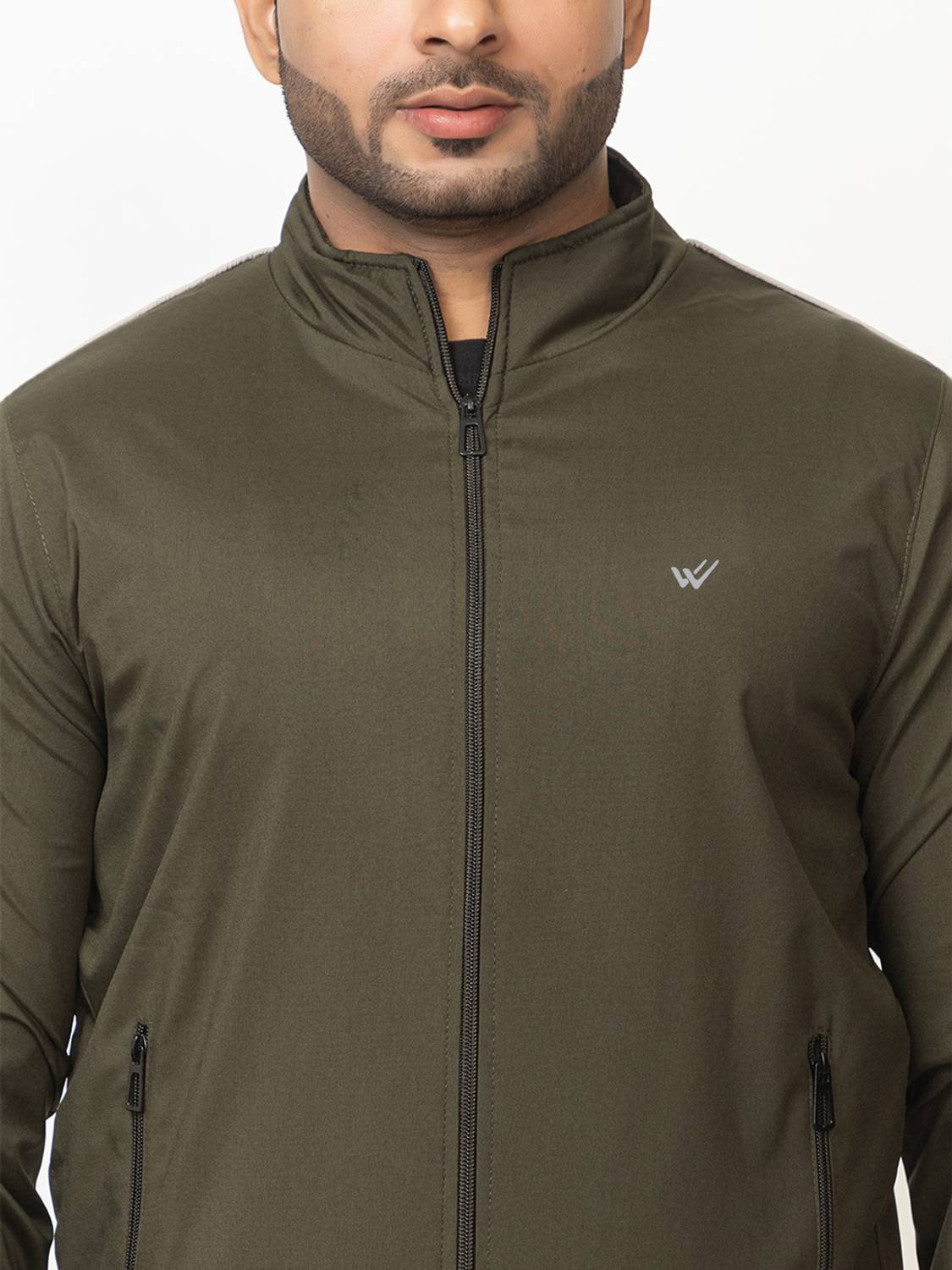 Wild Cops Full Sleeve Solid Men Jacket - Buy Wild Cops Full Sleeve