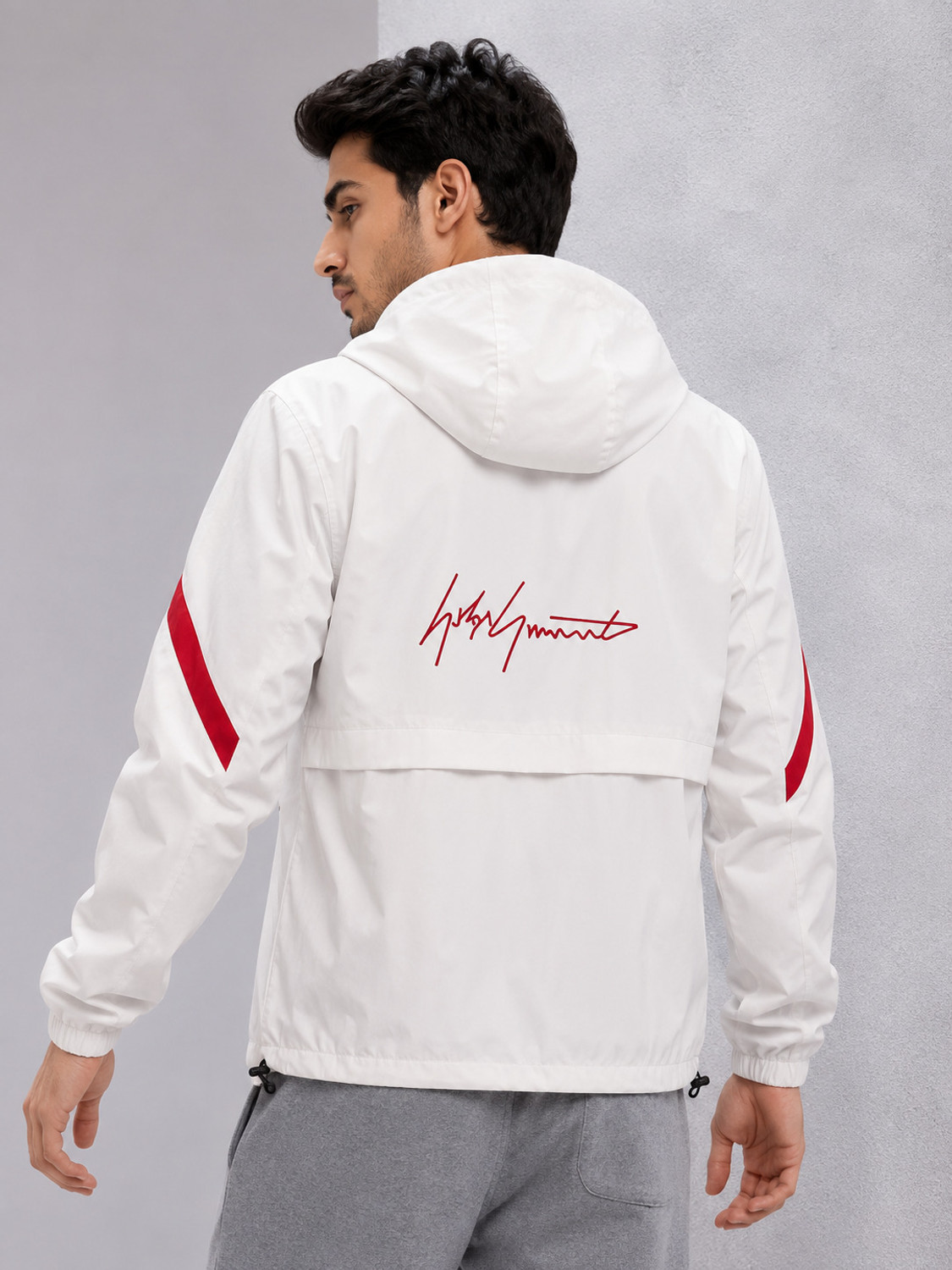 Image of Five Doggies Men Printed Sports Jacket