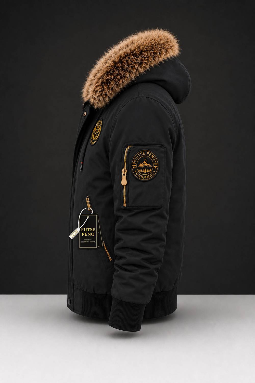 FUTSE PENO Full Sleeve Applique Men Jacket - Image 3