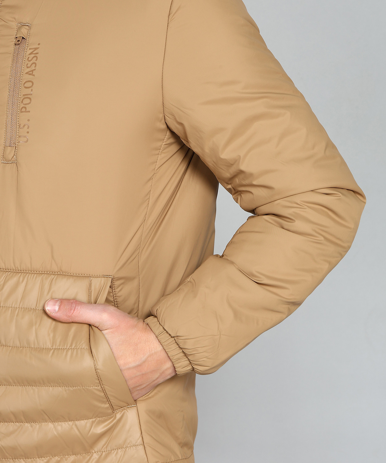 Image of U.S. POLO ASSN. Full Sleeve Solid Men Jacket