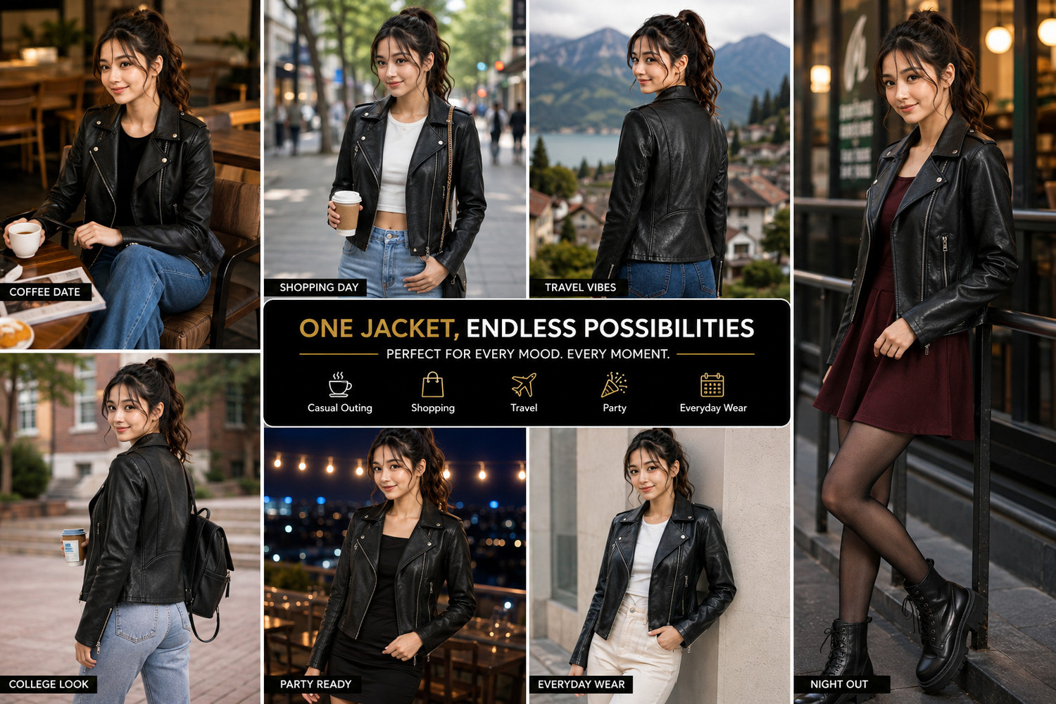 Image of RETAIL GARMENTS Full Sleeve Solid Women Jacket