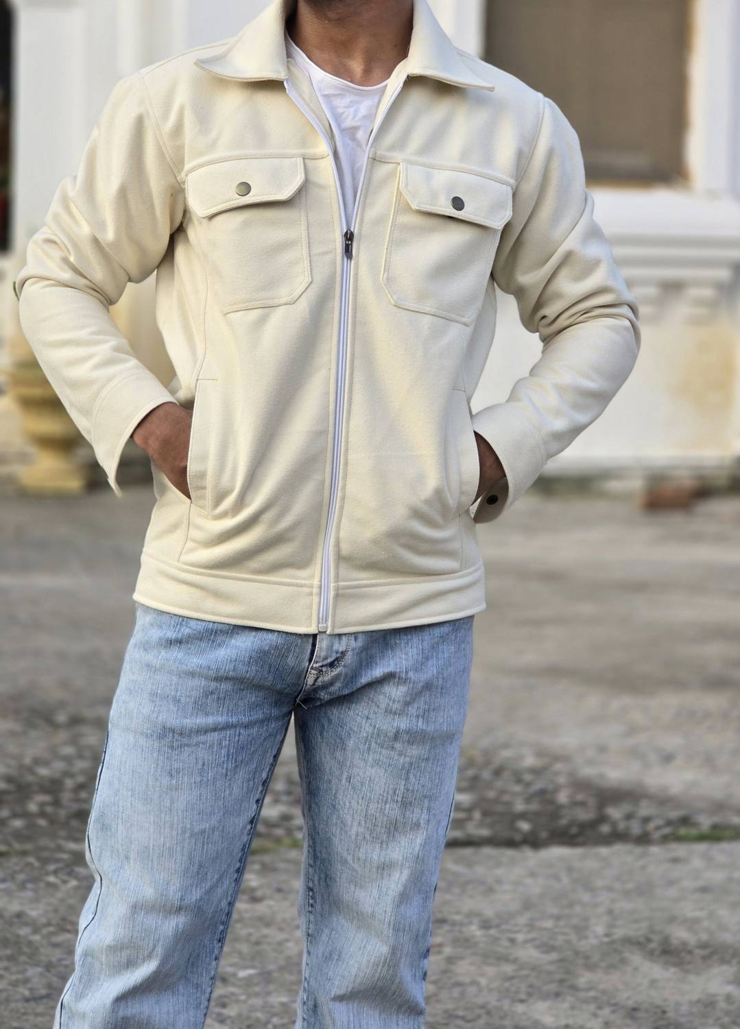 grabthecrab Full Sleeve Solid Men Jacket - Image 4