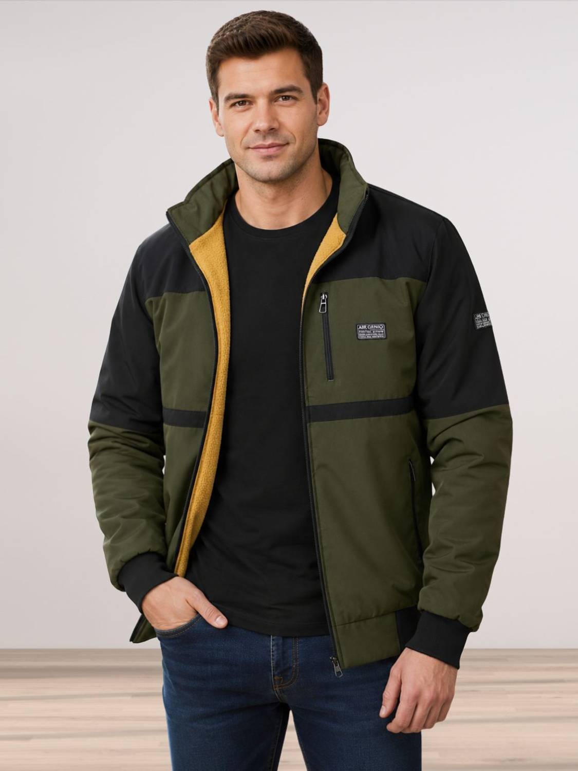 TrendsTalk Full Sleeve Solid Men Jacket - Image 1