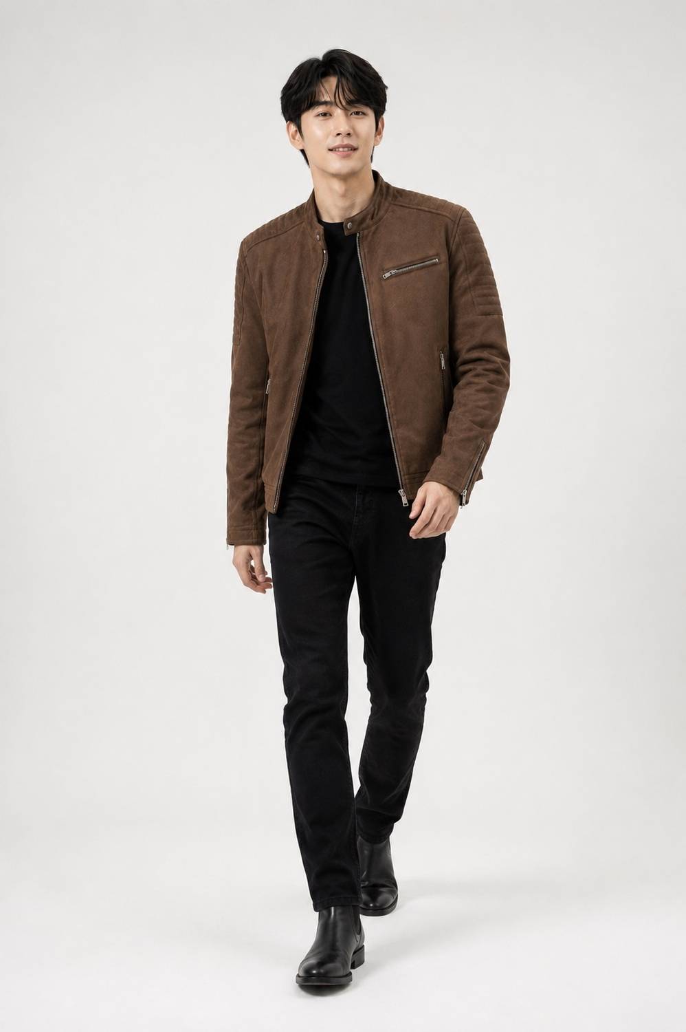 I,M BACK Full Sleeve Solid Men Jacket - Image 3