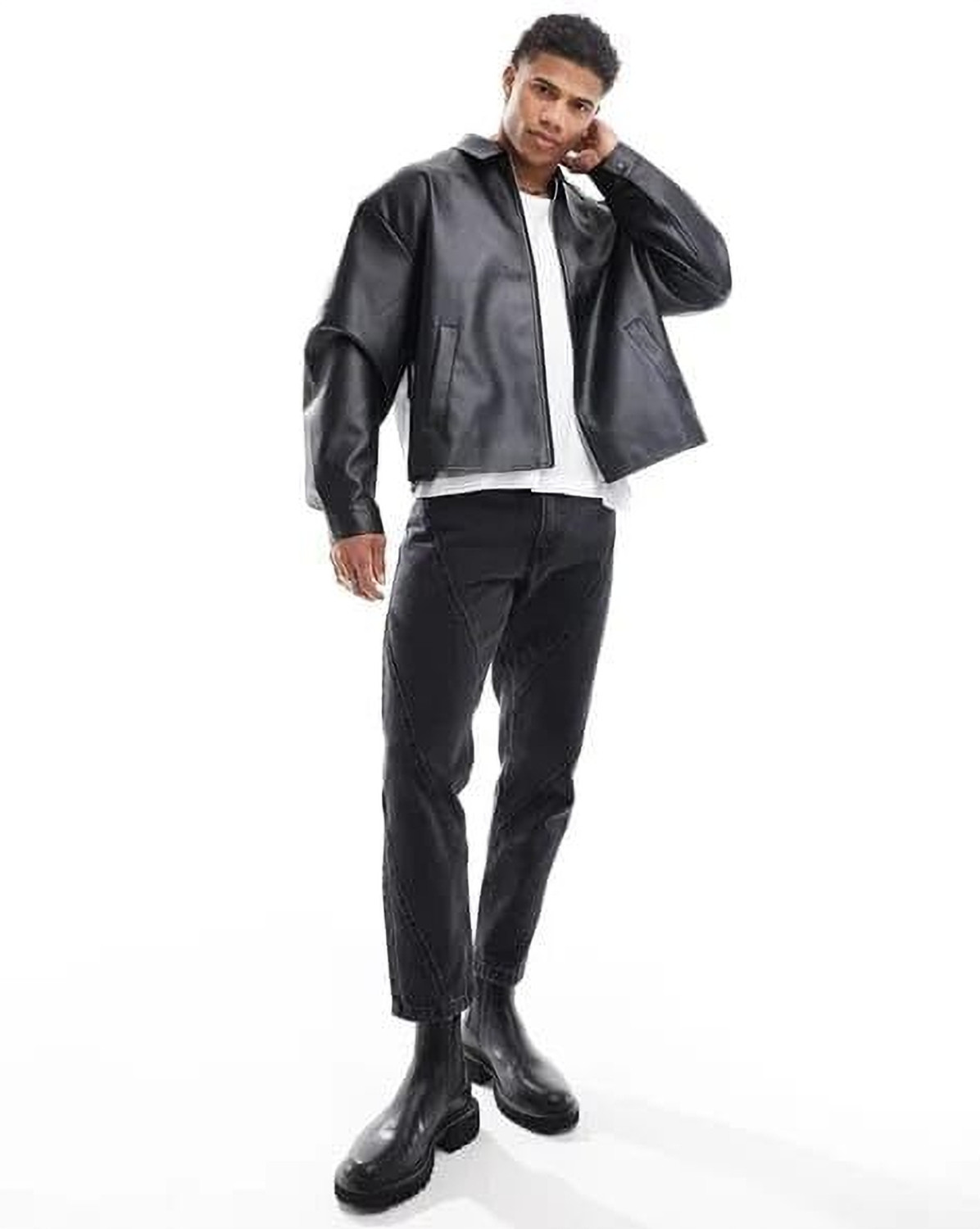 Image of EXOTIX Full Sleeve Solid Men Jacket