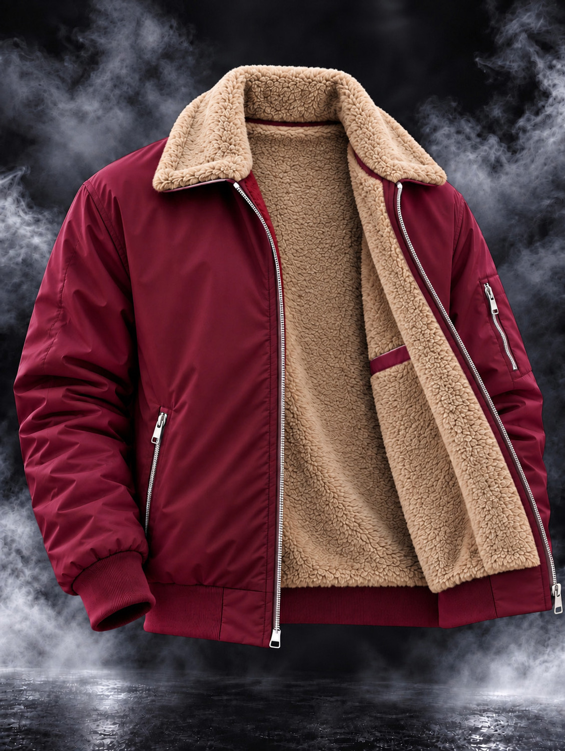 Image of ZEPPI Men Solid Casual Jacket