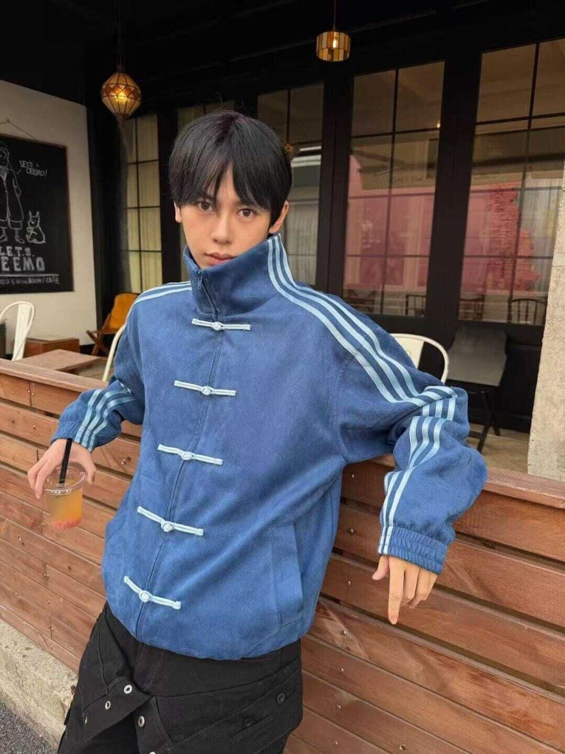 Image of styleverse Full Sleeve Striped Men & Women Jacket