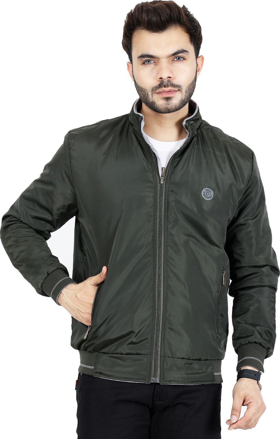 Image of Dollar Full Sleeve Solid Men Jacket