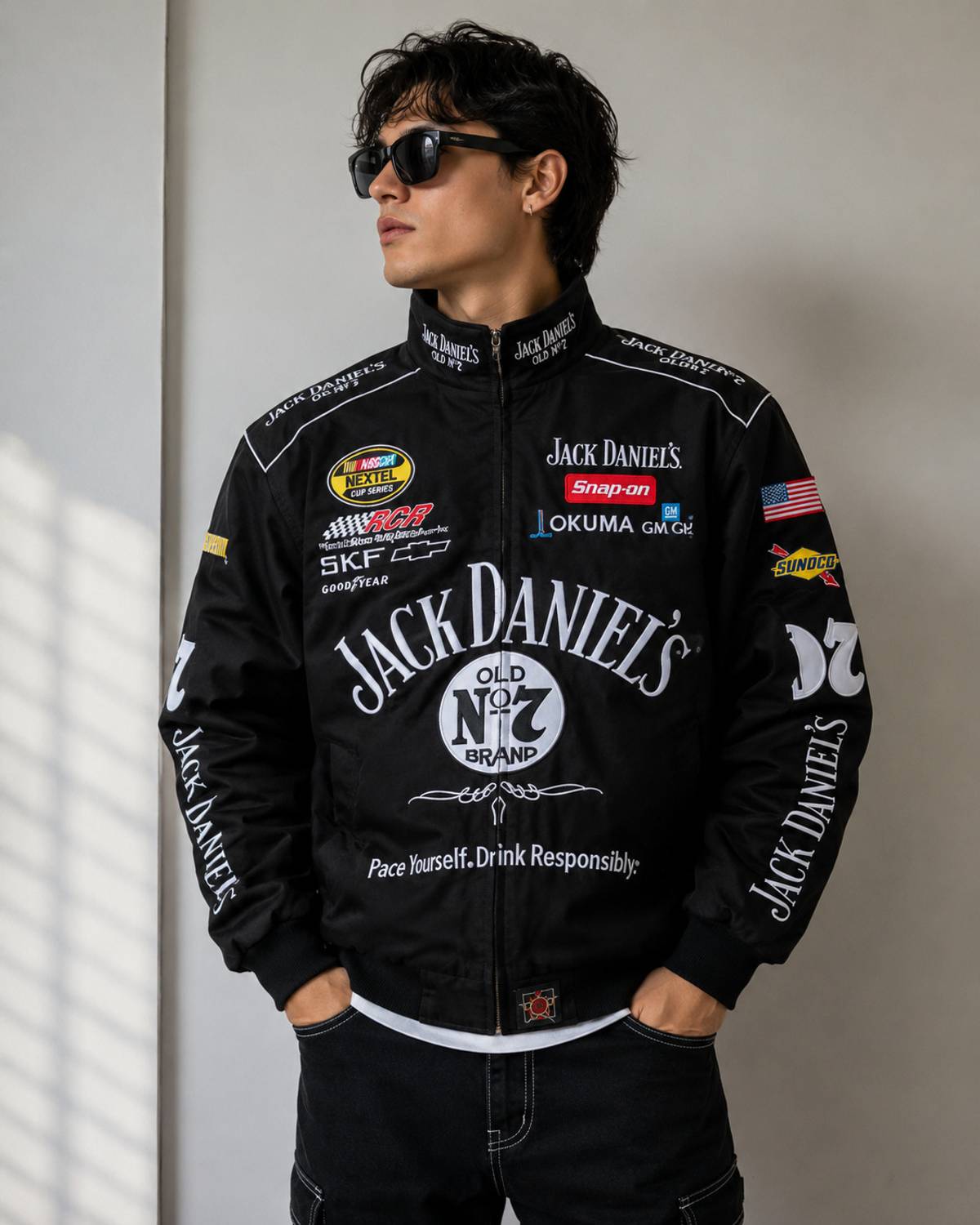 EXOTIX Full Sleeve Printed Men Jacket