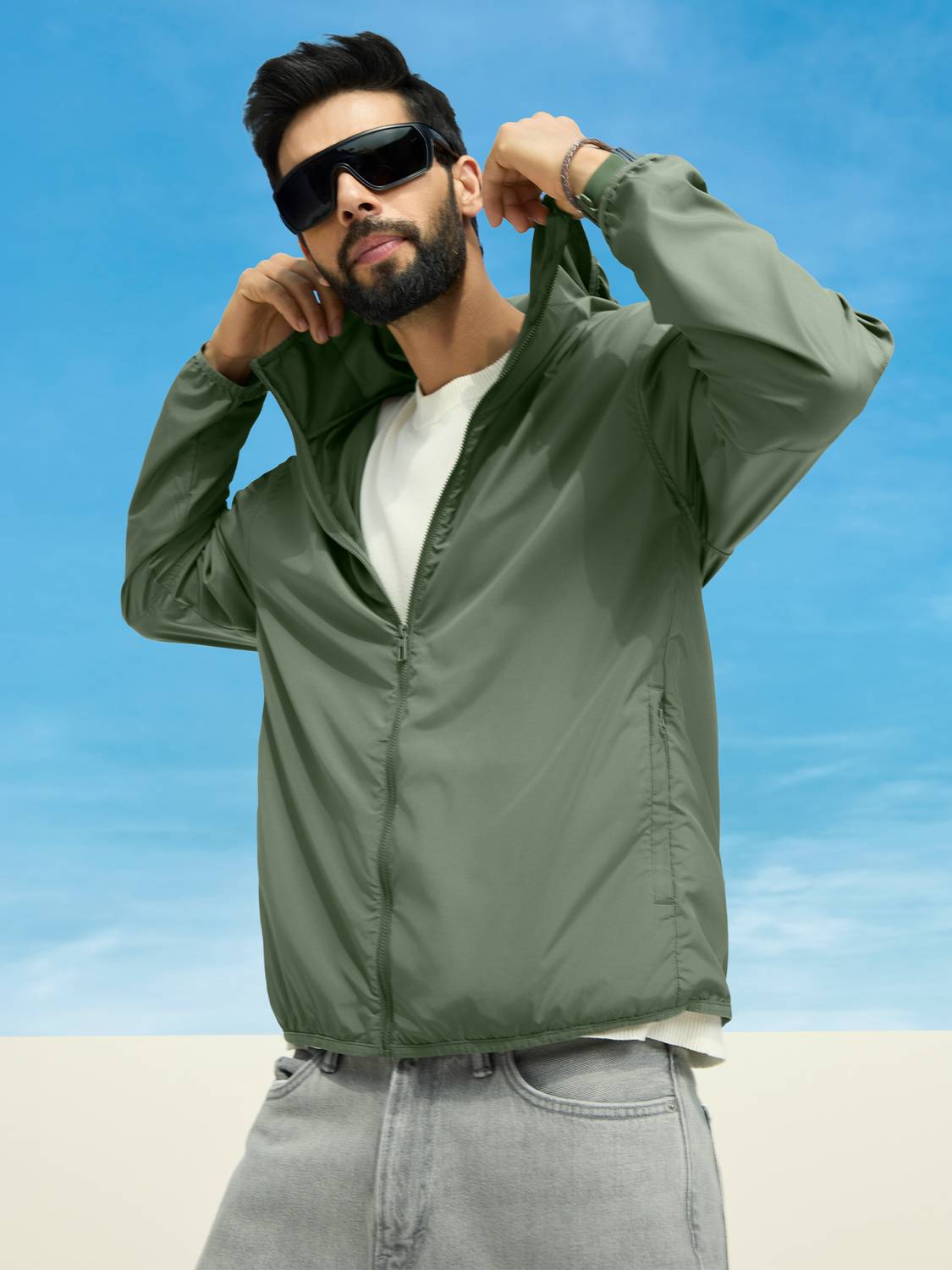 XYXX Full Sleeve Solid Men Jacket - Buy XYXX Full Sleeve Solid Men