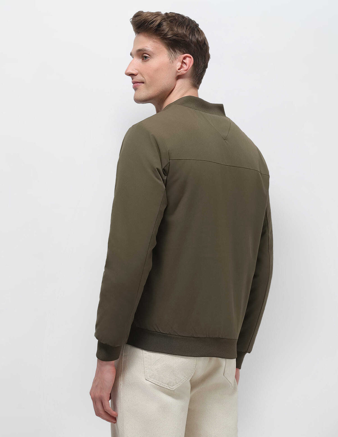 Image of U.S. POLO ASSN. Full Sleeve Solid Men Jacket