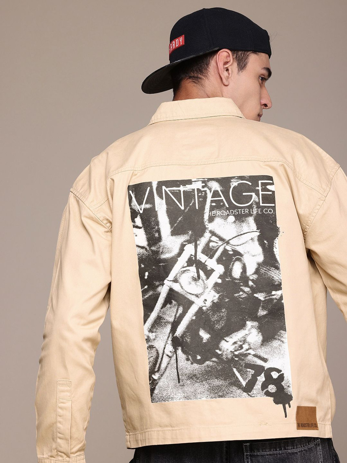 Image of Roadster Full Sleeve Printed Men Jacket