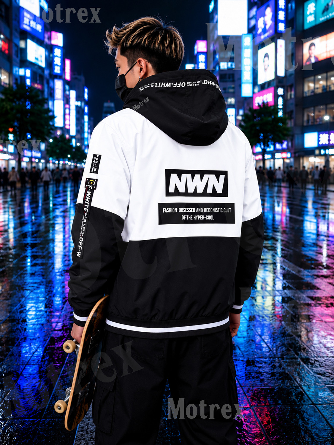 Image of MOTREX Men Printed Casual Jacket