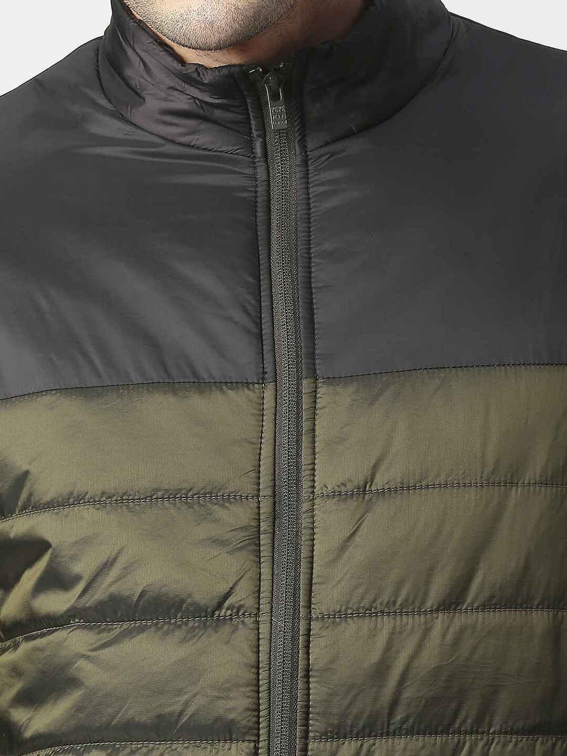 Image of Pepe Jeans Full Sleeve Colorblock Men Jacket