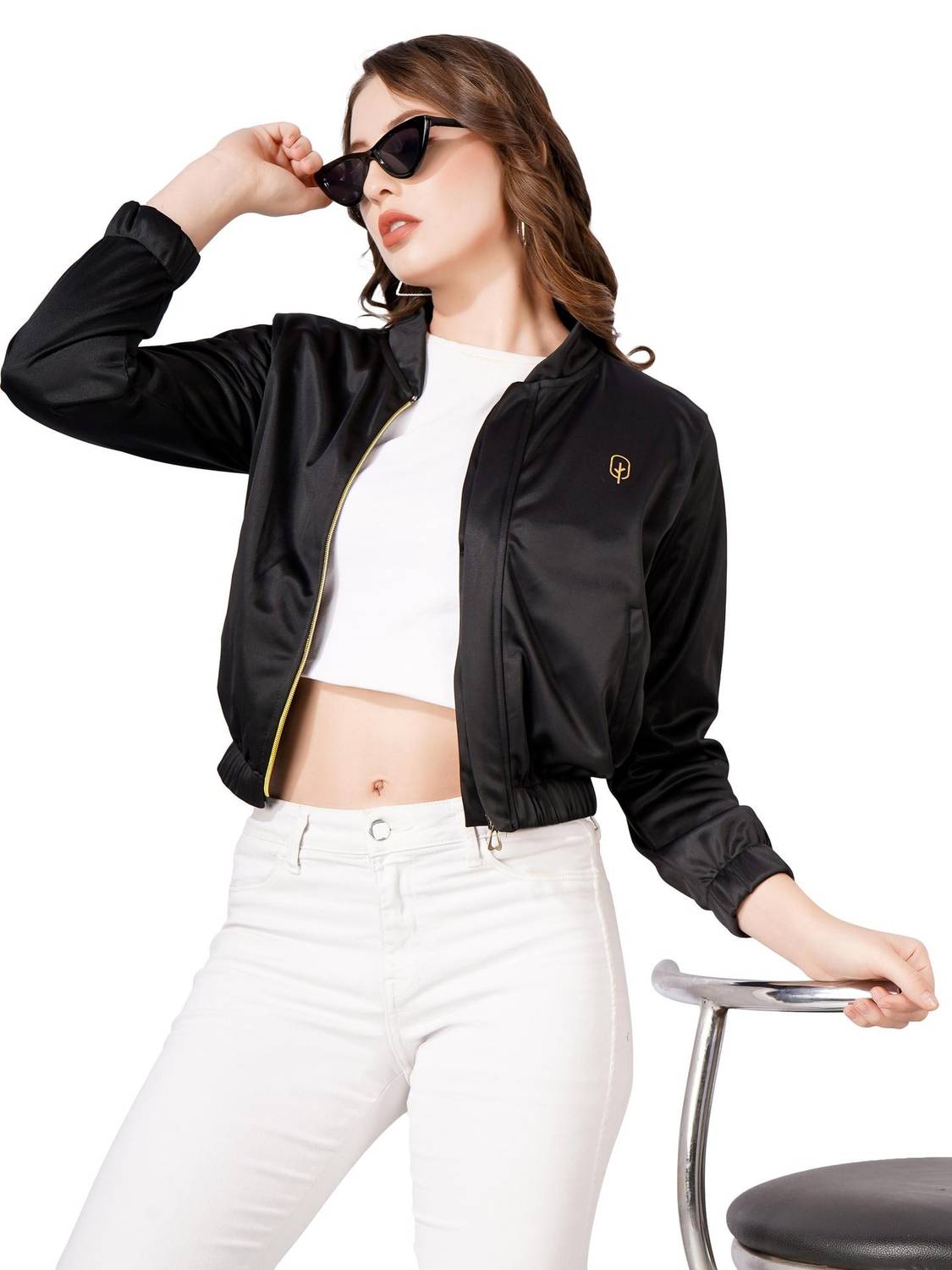 BlueFicus Full Sleeve Solid Women Jacket