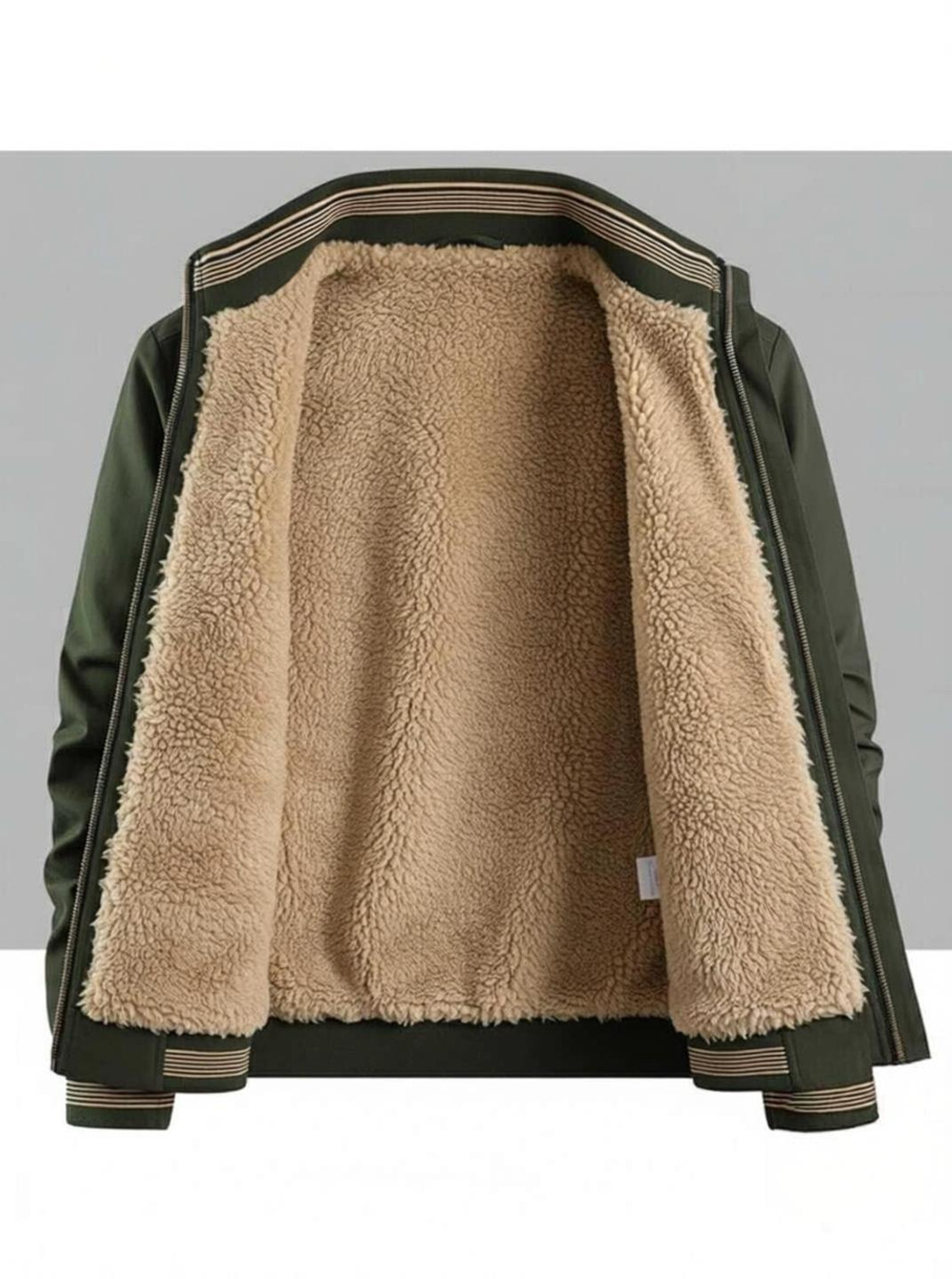 Image of BUGRASI TRADERS Full Sleeve Colorblock Men Jacket
