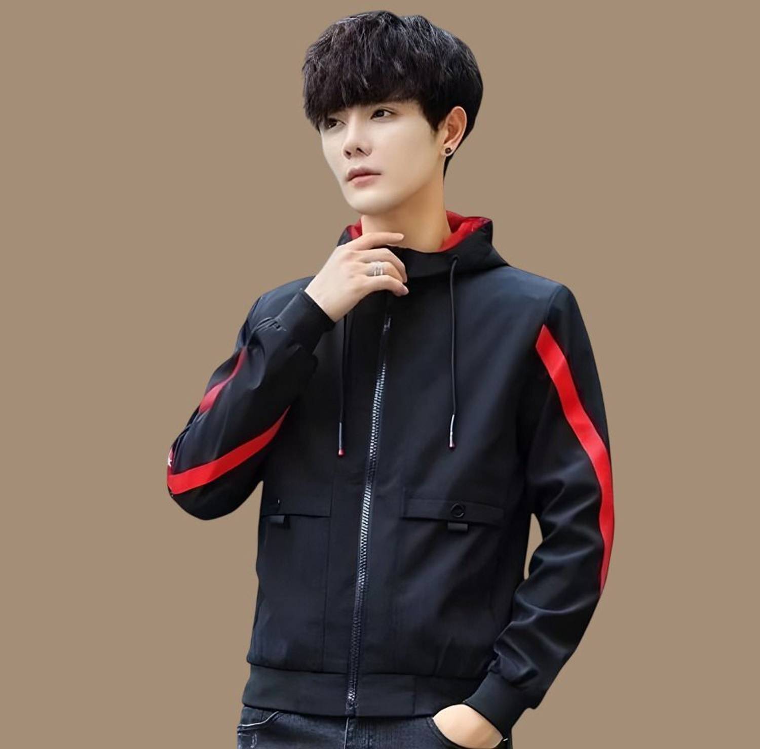 JH FASHIONS Full Sleeve Colorblock Men Jacket - Image 3