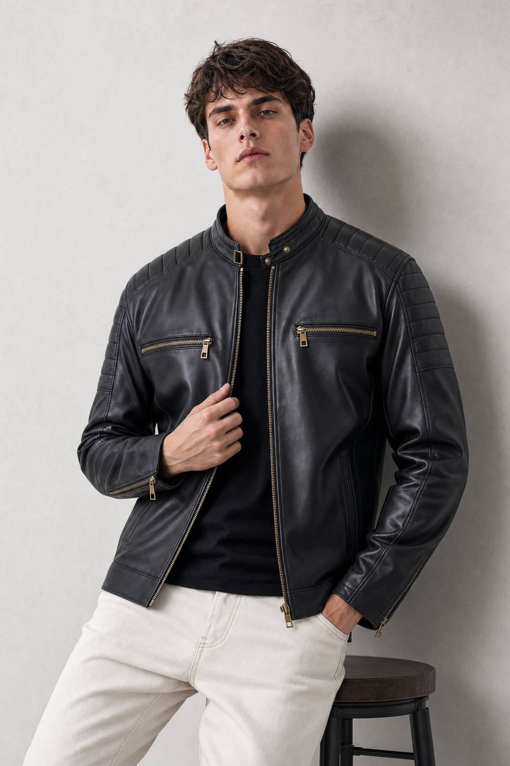 Elite Fame Full Sleeve Solid Men Jacket - Image 4