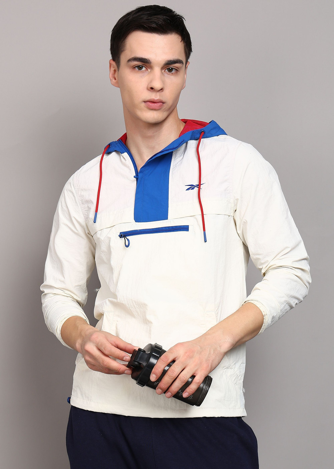 Image of REEBOK Men Solid Sports Jacket