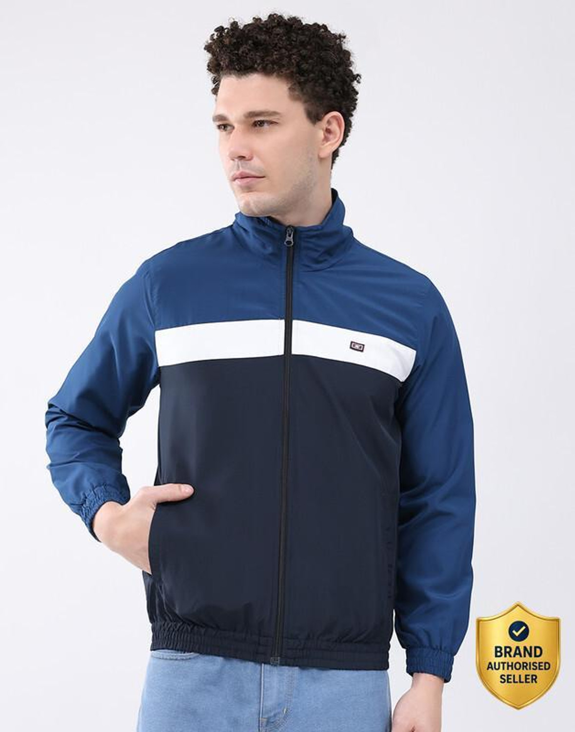 Image of MONTE CARLO Full Sleeve Colorblock Men Jacket