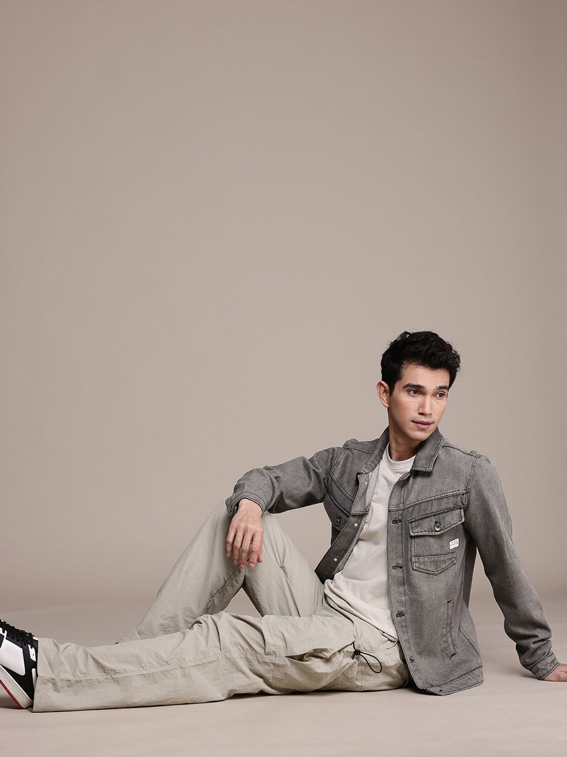Image of WROGN Full Sleeve Solid Men Jacket