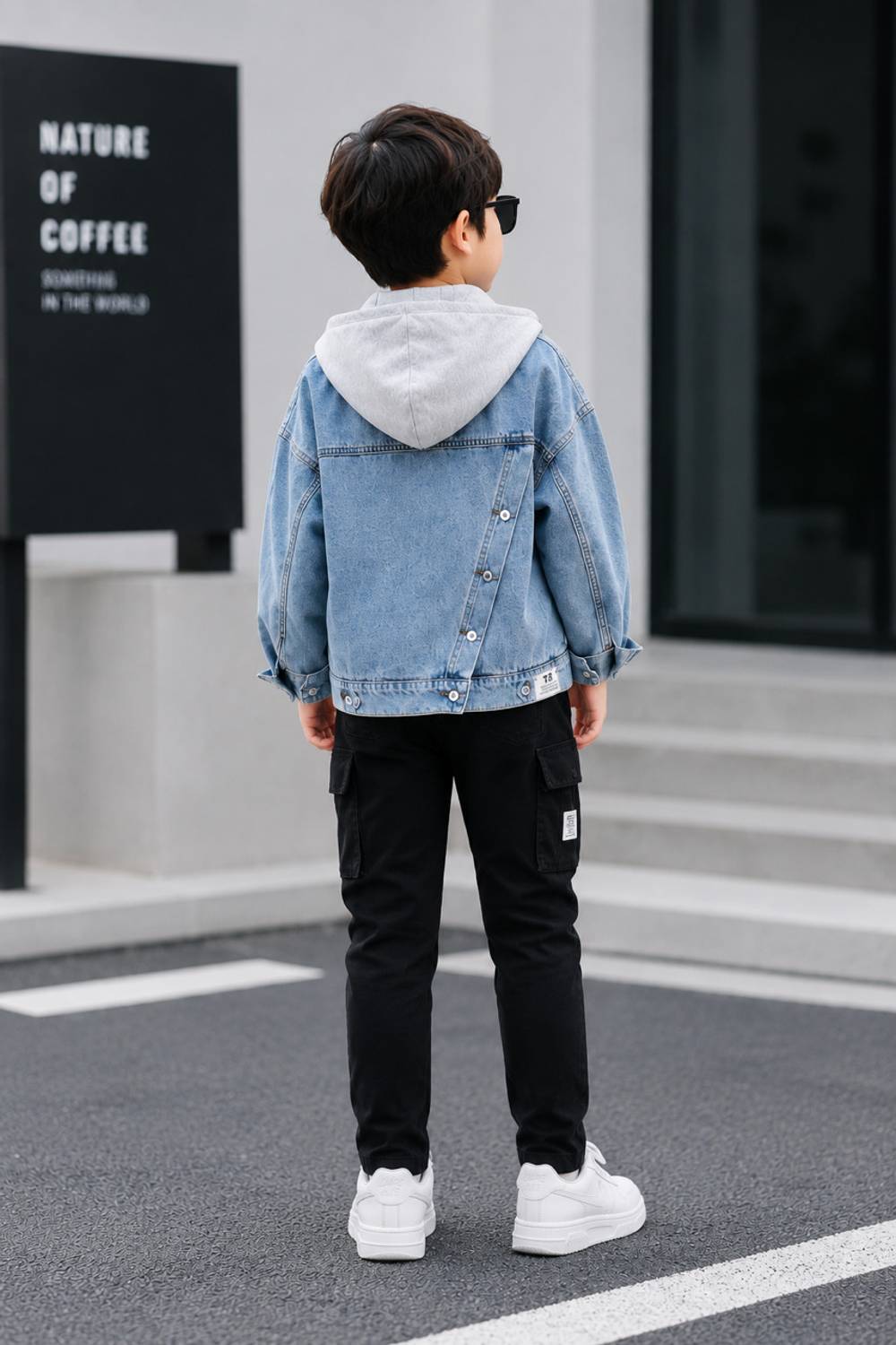 KILLER Boys Denim Jacket Blue - Image 4