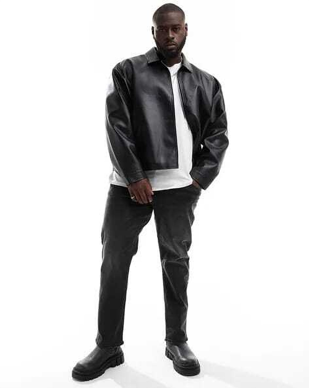 Image of DRIP SPOILER Full Sleeve Solid Men & Women Jacket