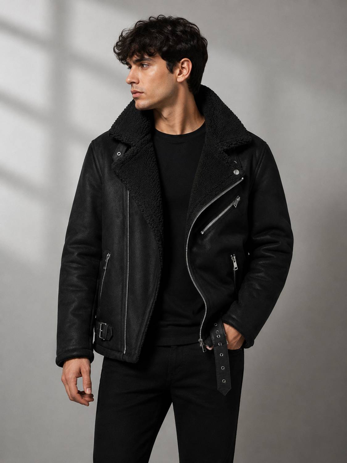 ExoticStudio Full Sleeve Solid Men Jacket - Image 2