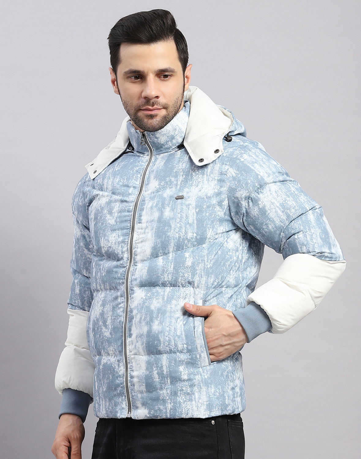 Image of MONTE CARLO Full Sleeve Solid Men Jacket