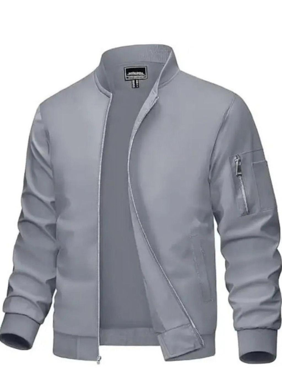 Image of Mia Fashion Full Sleeve Solid Men Jacket