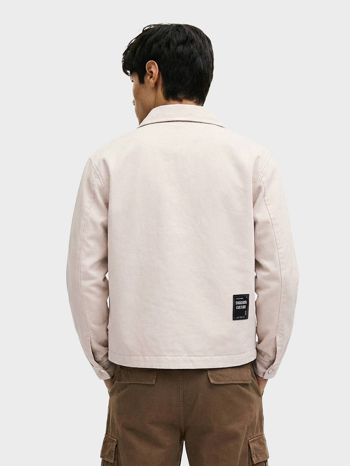 The Indian Garage Co. Men's Full Sleeve Solid Jacket - Image 2