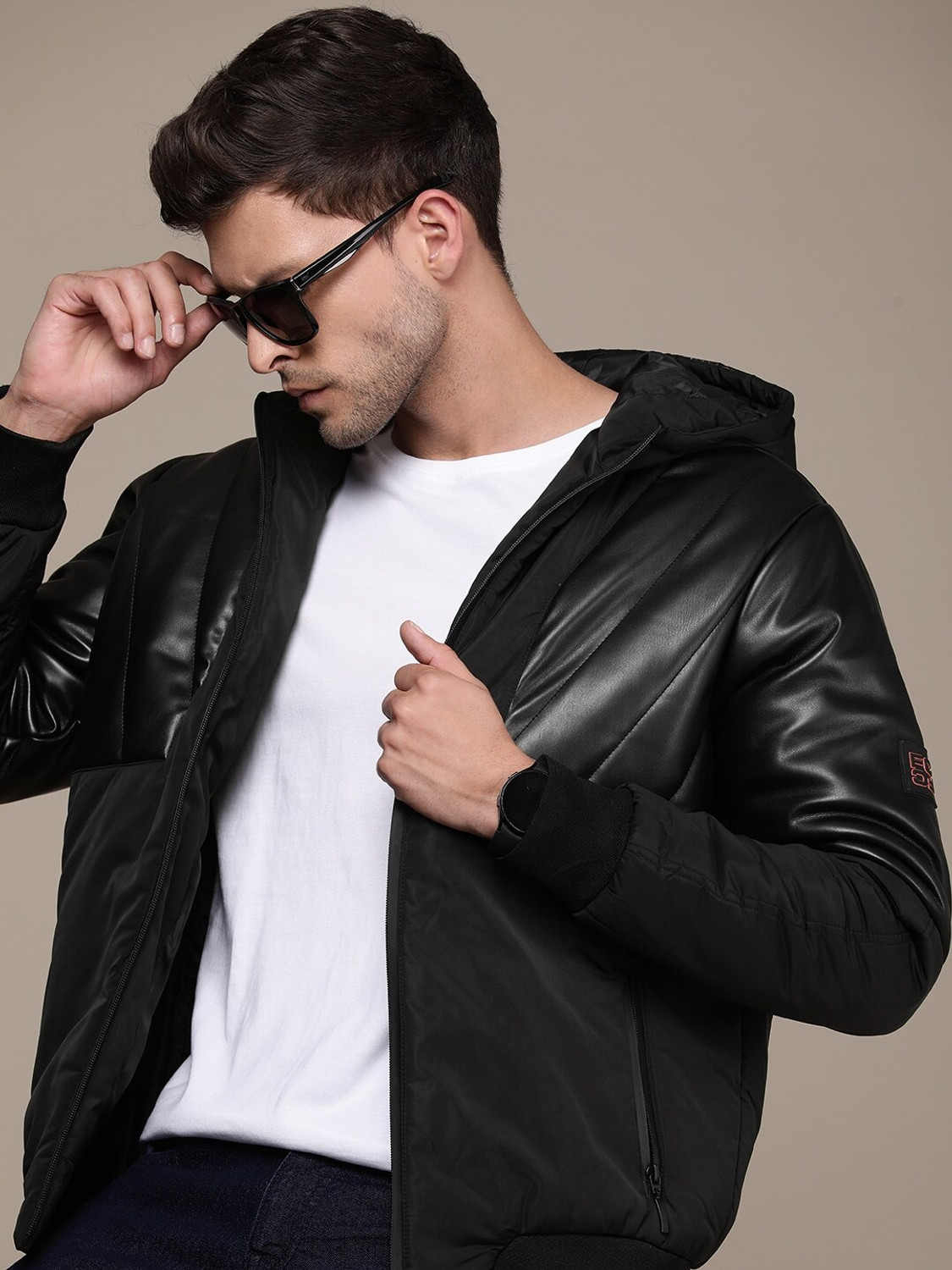 French Connection Full Sleeve Solid Men Jacket