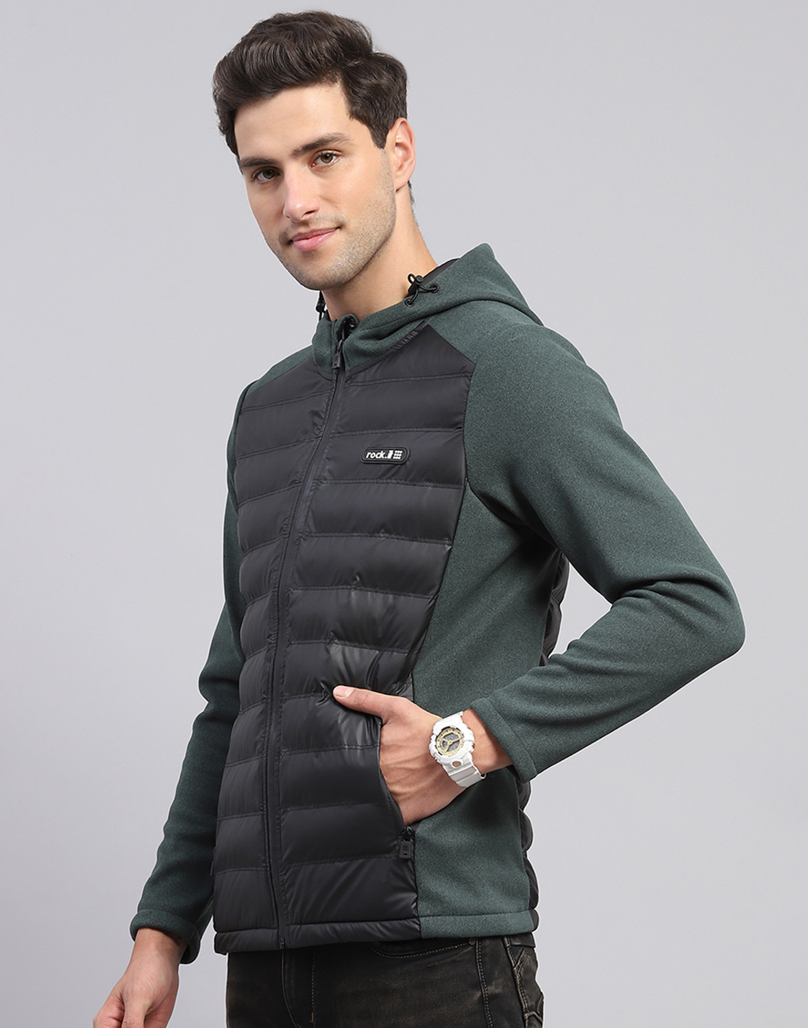 Image of Rock.it Full Sleeve Solid Men Jacket