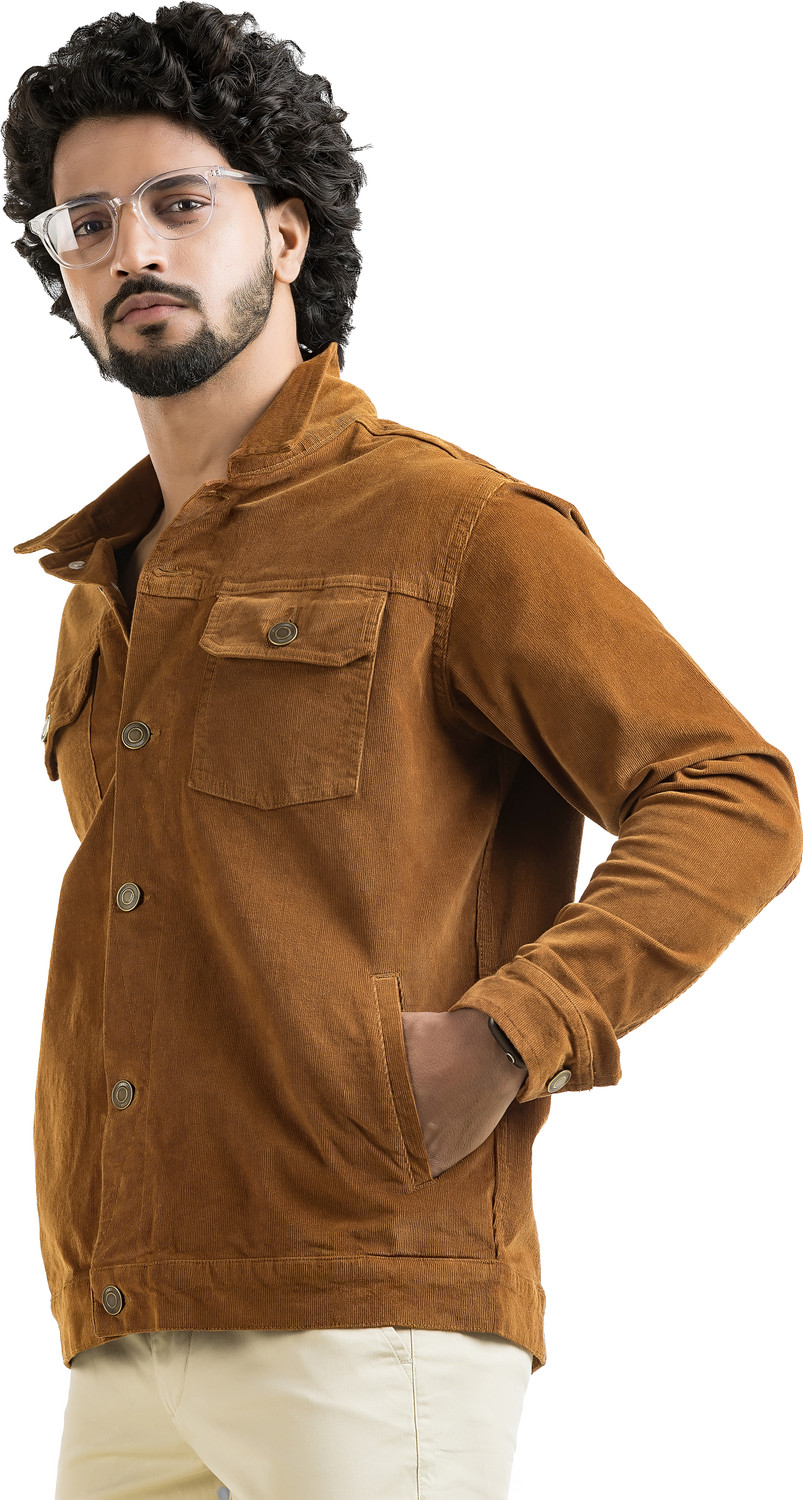 Image of BELANO Full Sleeve Solid Men Jacket