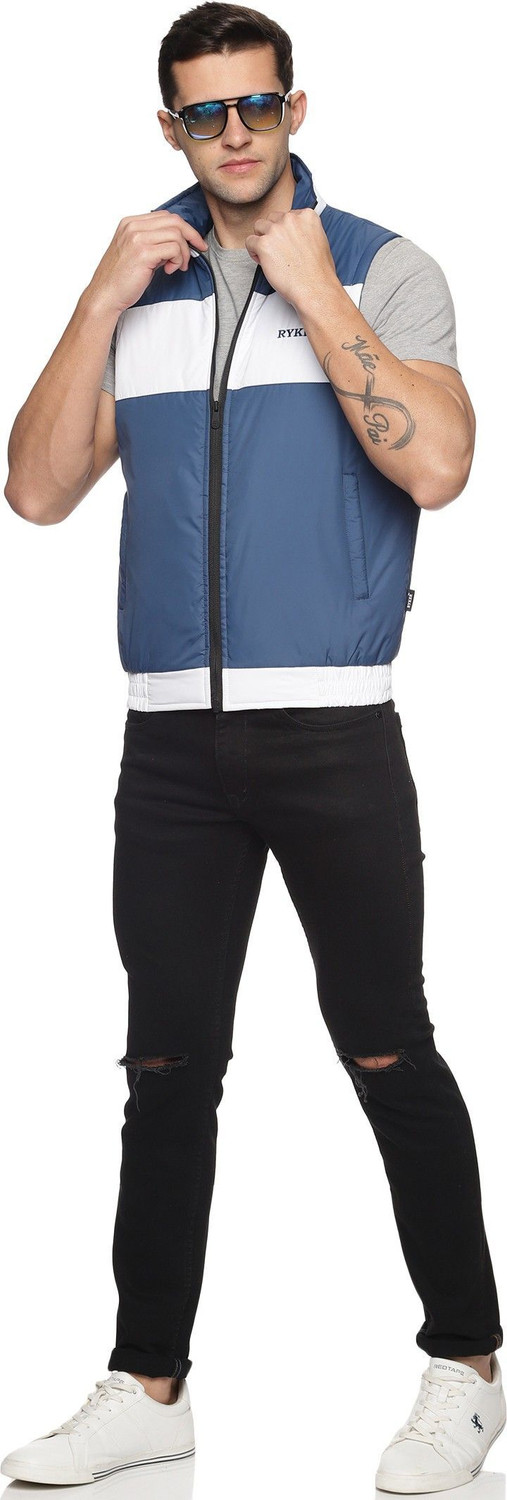 Image of Ryker Sleeveless Colorblock Men Jacket