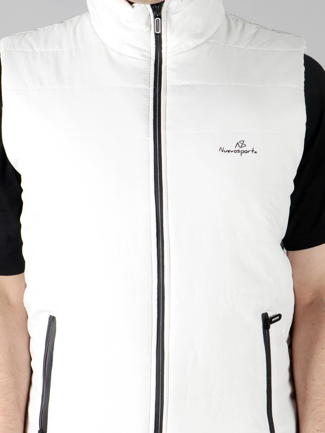 Image of NUEVOSPORTA Men Solid Puffer Jacket
