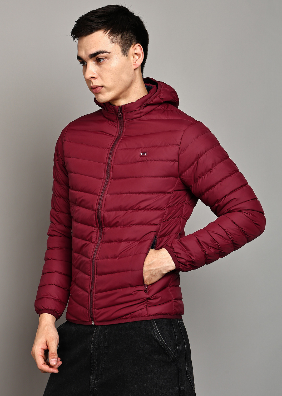 Image of MONTE CARLO Full Sleeve Solid Men Jacket