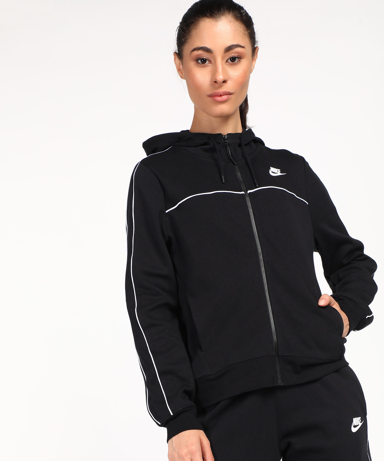 nike full sleeve solid women jacket price